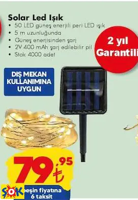 SOLAR LED IŞIK